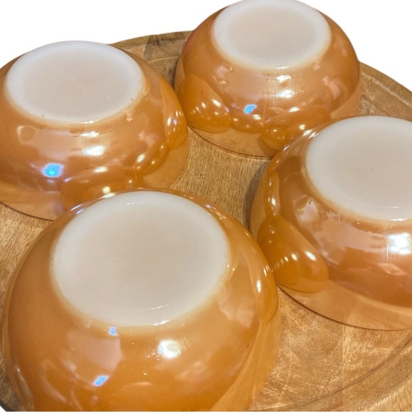 Mexican vintage Glass bowl Set of 4 - Picture 2 of 4